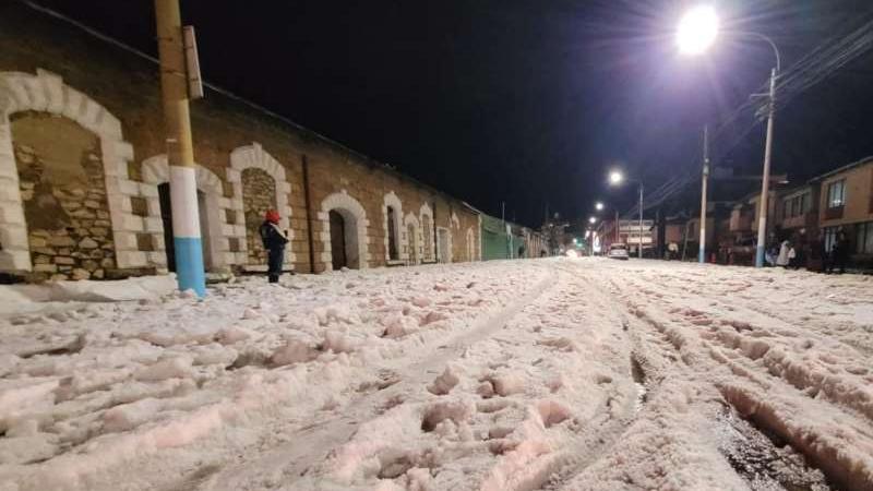 GRANIZADA EN PUNO