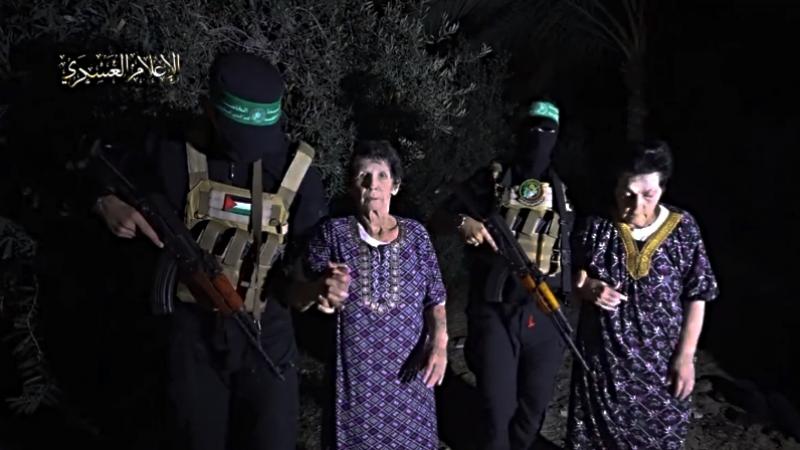 Hamás libera a dos rehenes
