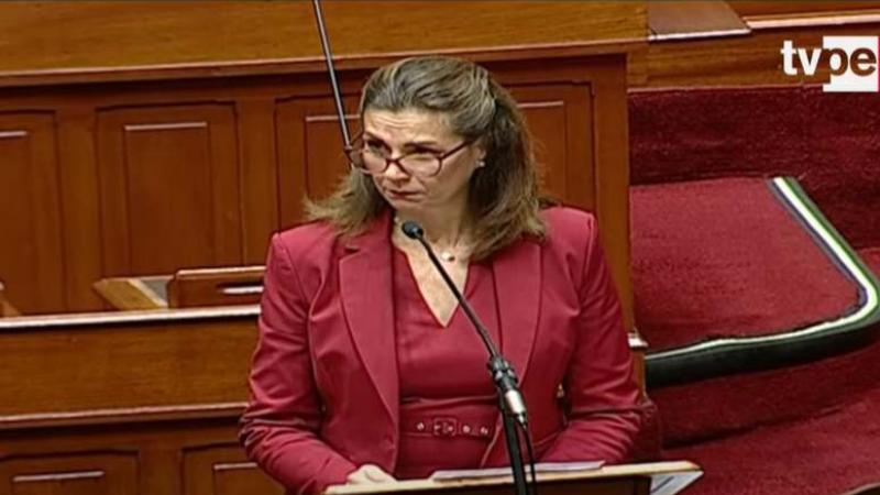 Hania Pérez de Cuéllar Congreso