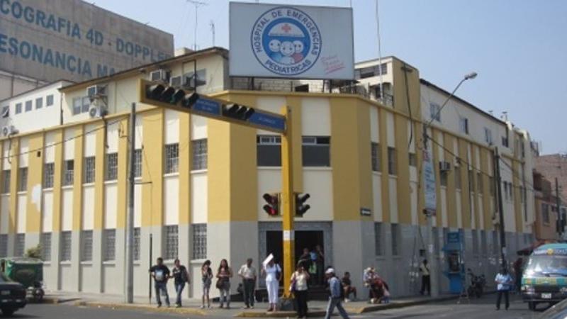  Menor en Hospital de Emergencias Pediátricas Alianza Lima Y Universitario de Deportes 