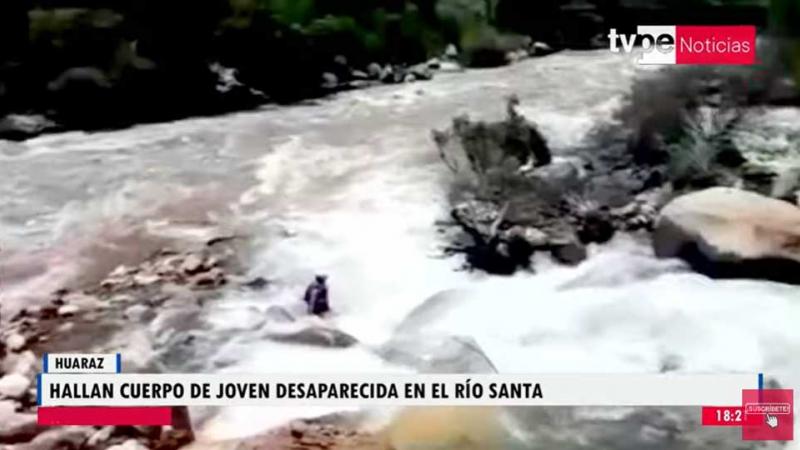 Huaraz cadáver joven desaparecida