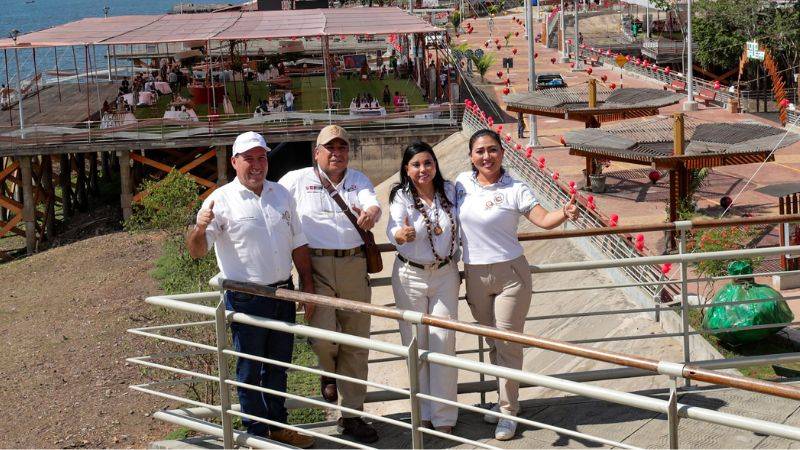 Inauguran boulevard Yarinacocha