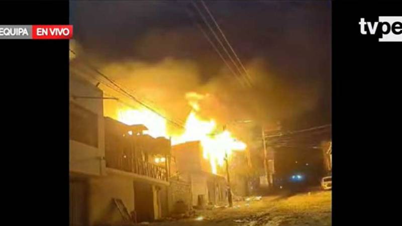 incendio en Arequipa