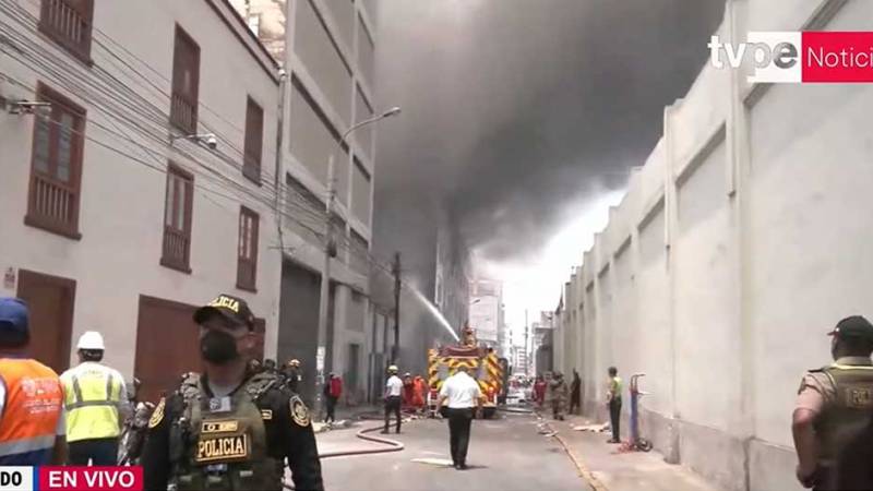 incendio en Cercado de Lima