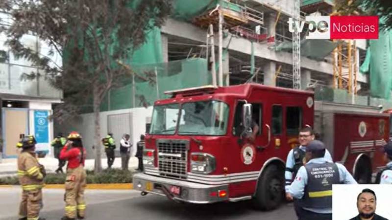 incendio en San Borja