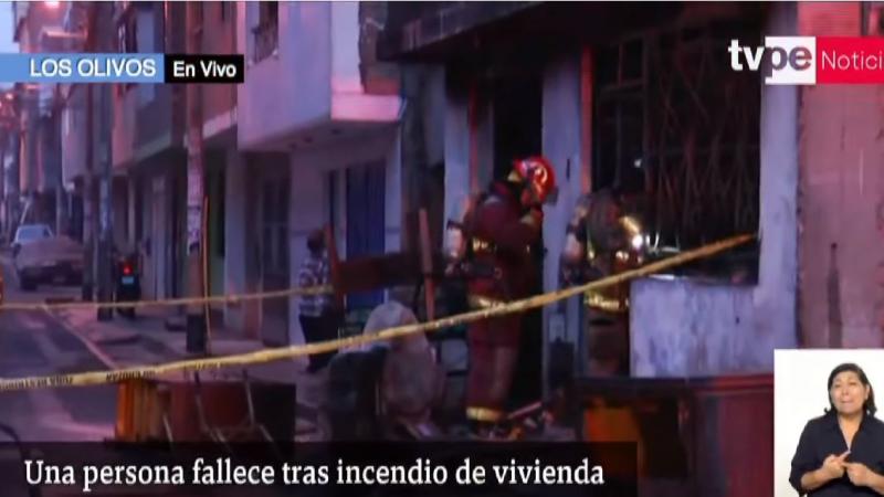 Los Olivos incendio