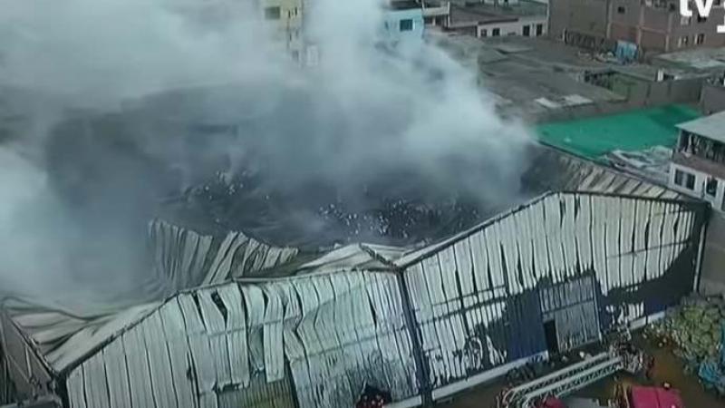 incendio en Barrios Altos