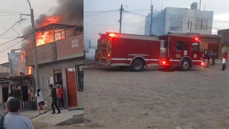 Incendio Callao