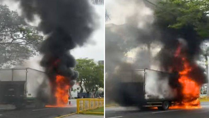 incendio en javier prado