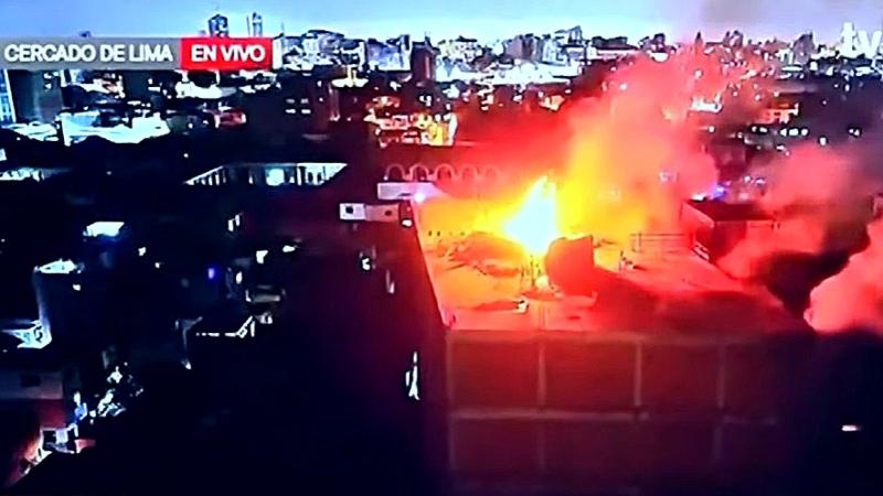 TvPerú Noticias barrios altos incendio