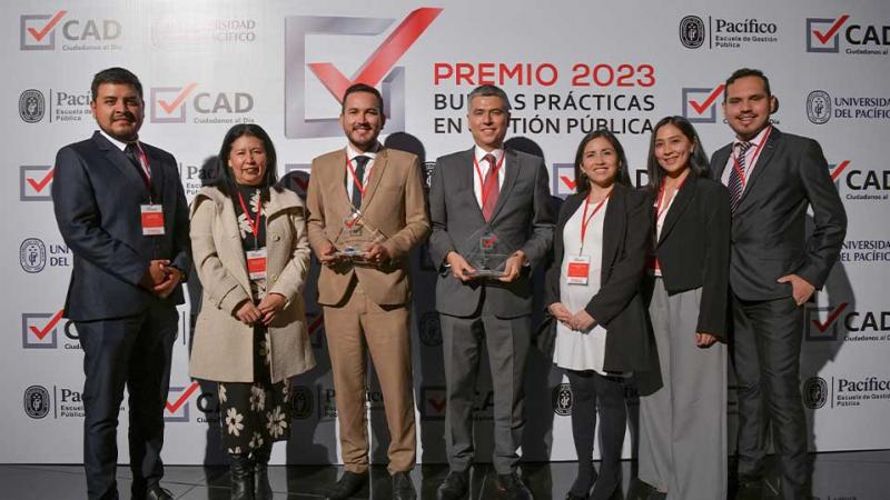  iniciativas   Indecopi    premio   Buenas Prácticas en Gestión Pública 2023
