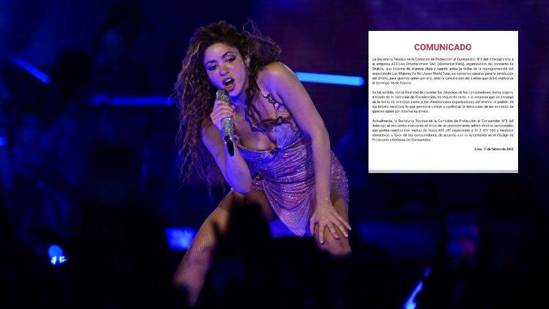 Shakira en Lima
