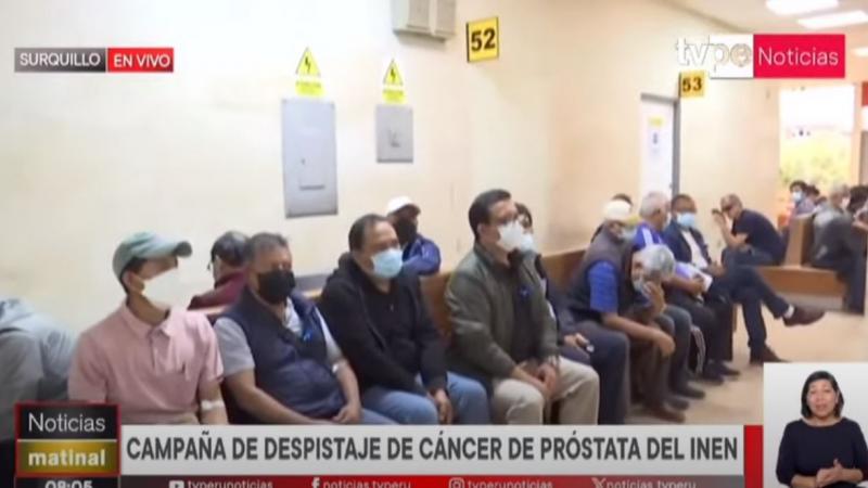 INEN cáncer de próstata campaña