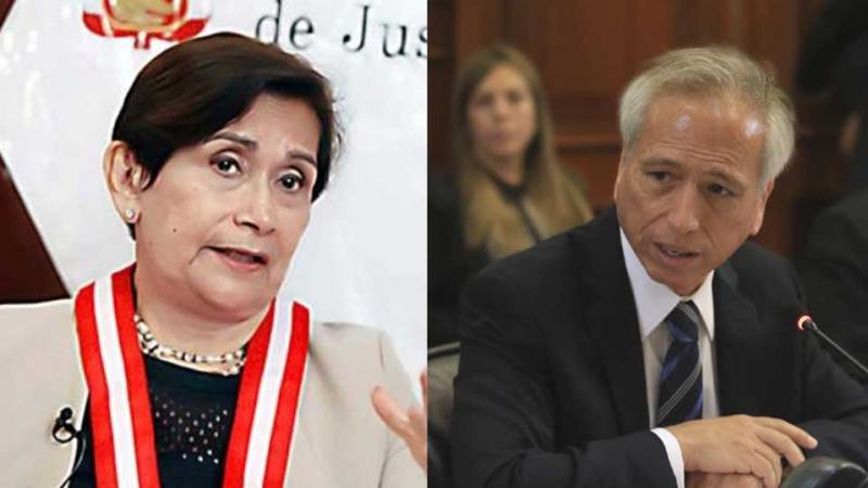 Junta Nacional de Justicia  Inés Tello y Aldo Vásquez