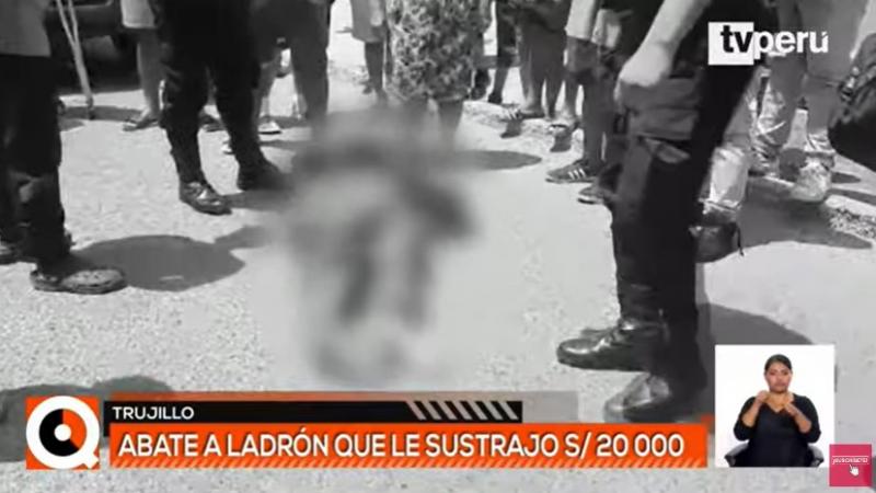 ingeniero mata a delincuente en trujillo
