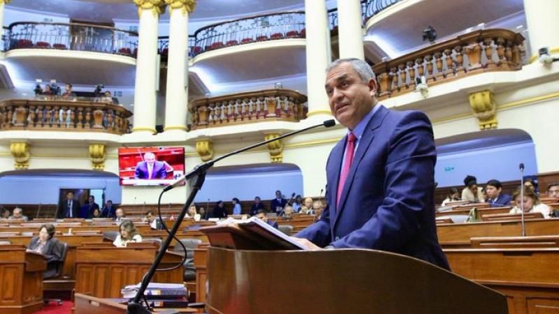 Ministro del Interior Vicente Romero interpelación seguridad ciudadana