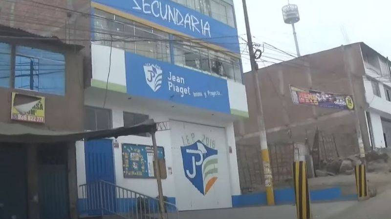 Colegio Jean Piaget de Ate sufre ataque armado