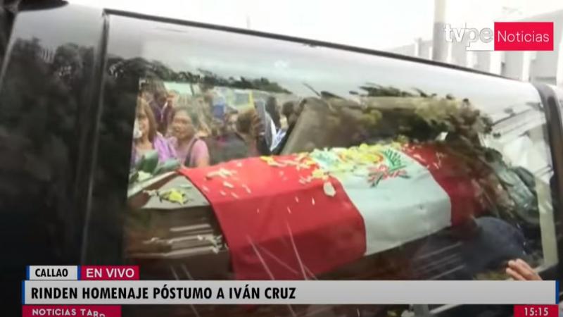 Iván Cruz entierro Rey del Bolero Callao