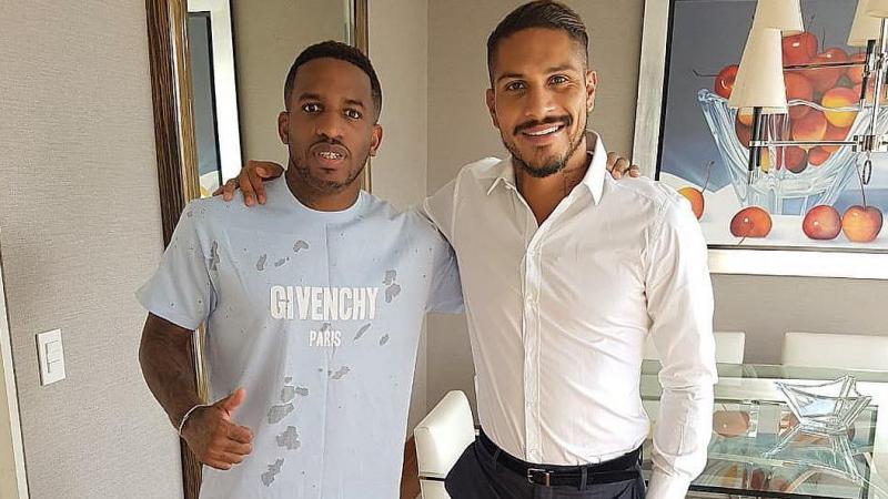 Paolo Guerrero y Jefferson Farfán
