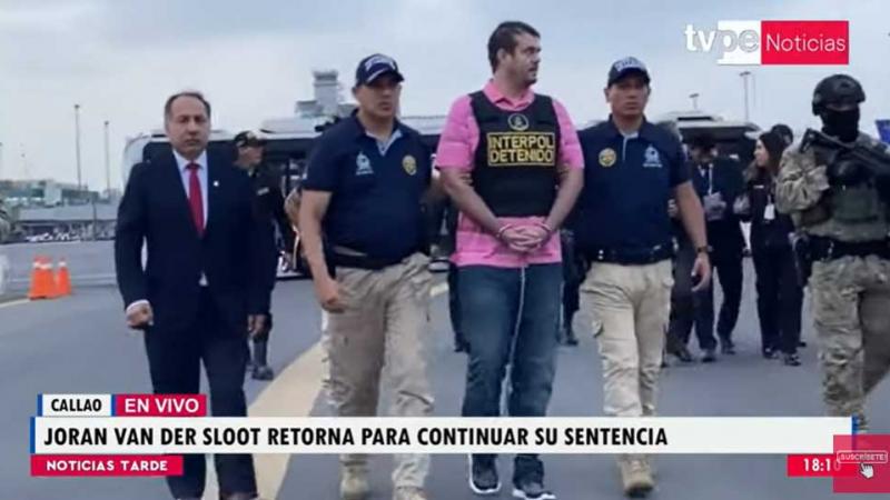 Joran Van Der Sloot Perú condena penal Ancón I