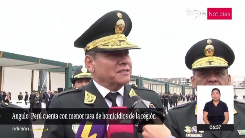 Jorge Luis Angulo Policía Nacional del Perú PNP Tren de Aragua