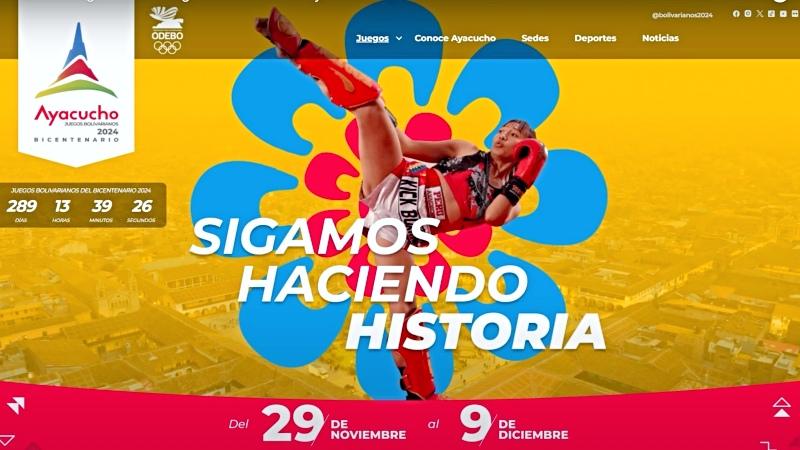 juegos bolivarianos ayacucho