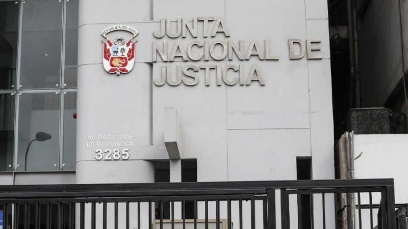 Junta Nacional de Justicia  vacancia   Inés Tello y Aldo Vásquez