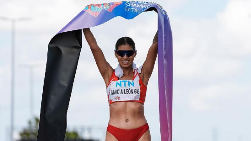 Kimberly García, se consagró por segundo año consecutivo ganadora de la medalla de oro 
