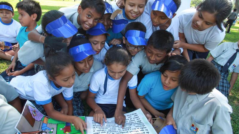 Concurso de lectura El Perú lee escolares
