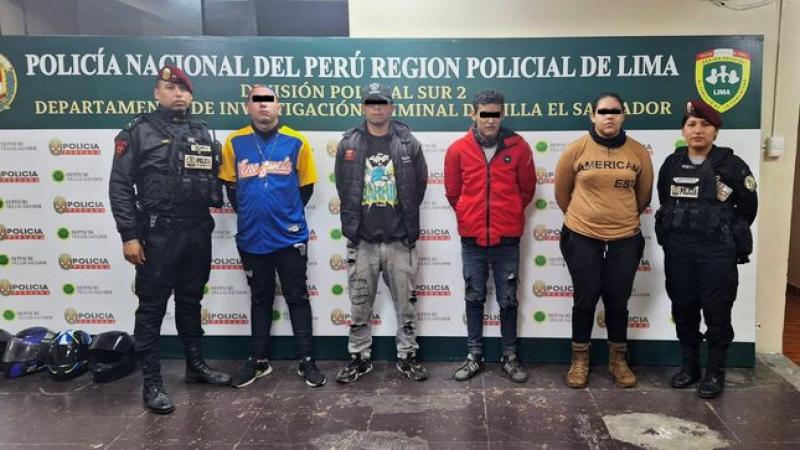 Lima sur gota a gota bandas criminales Policía Nacional
