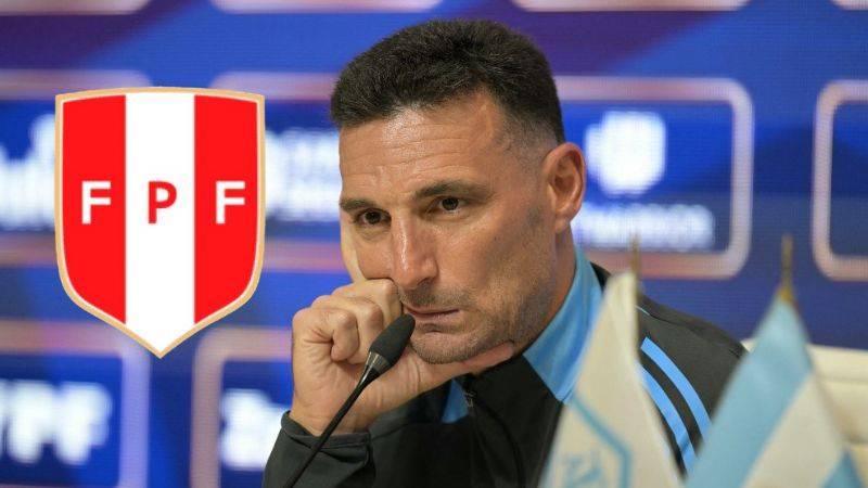 Lionel Scaloni sobre duelo de Argentina contra Perú en la fecha 12 de las Eliminatorias.
