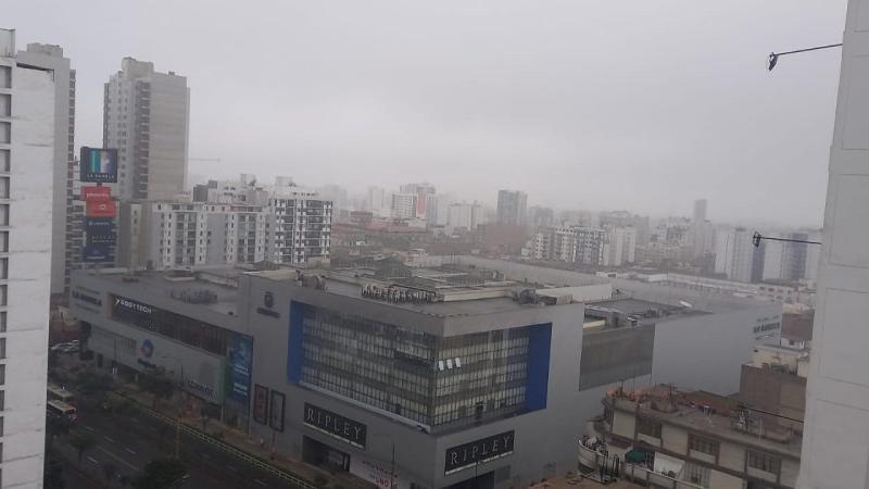 Llovizna Lima Callao humedad cielo nublado frío Senamhi clima 