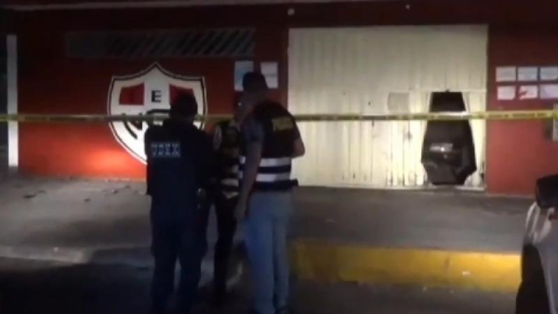 Los Olivos explosivo sicariato cobro de cupos extorsión colegio