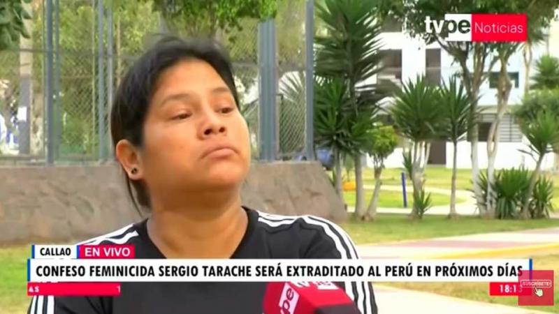 Madre de Katherine Gómez  cadena perpetua   Sergio Tarache