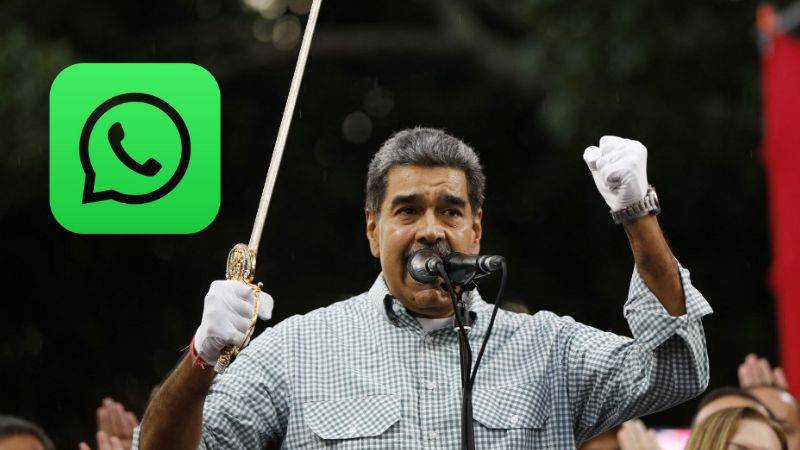 Maduro denuncia espionaje de WhatsApp en medio de crisis postelectoral en Venezuela