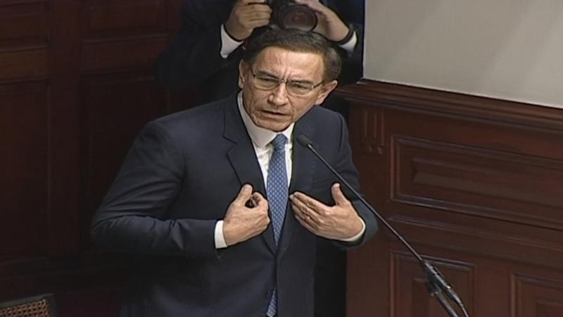 Martín Vizcarra Poder Judicial inhabilitación demanda de amparo Congreso