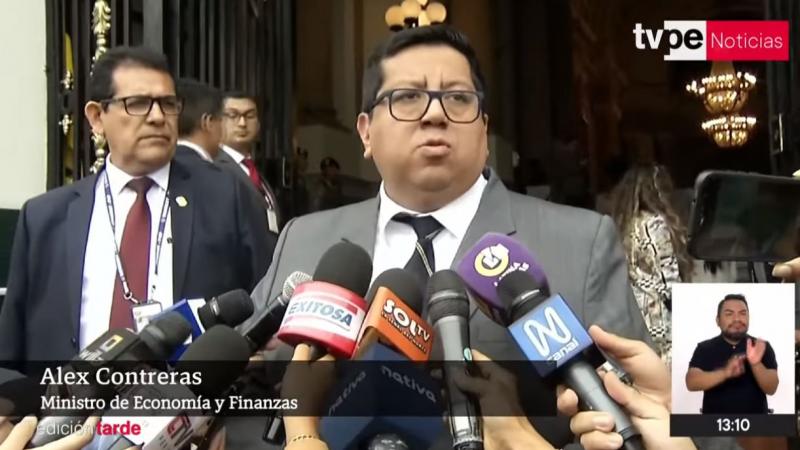 Ministerio de Economía y Finanzas AFP Alex Contreras