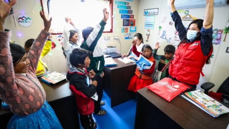 midis pias  midis lago titicaca educación servicios