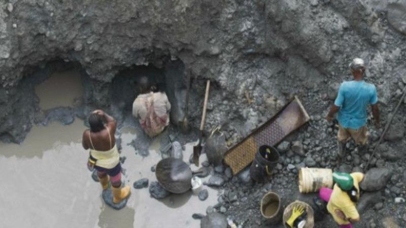 Mineria ilegal en Brasil y  Colombia 