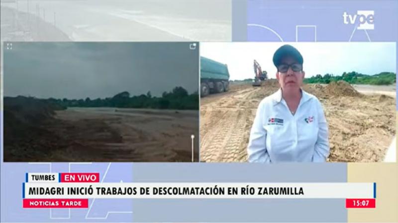 Ministra Nelly Paredes en Tumbes: Estamos preparándonos ante El Niño Global