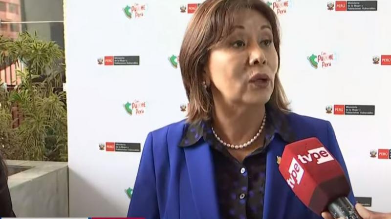 Ministra dela mujer a favor de cadena perpetua para violadores