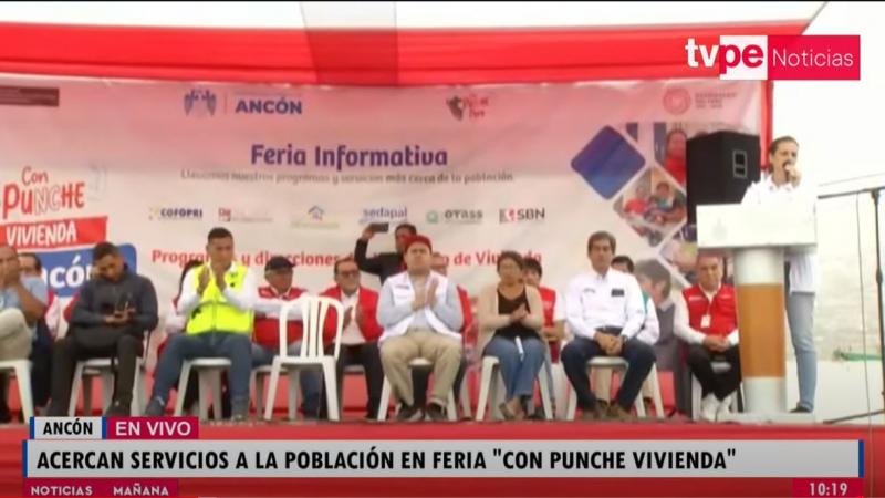 Ministerio de Vivivenda Hania Pérez de Cuéllar Ancón agua 
