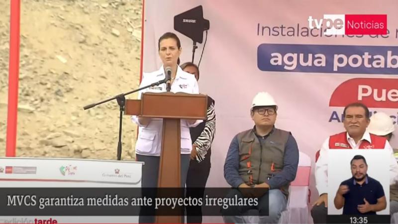 Ministra de Vivienda Hania Pérez de Cuéllar Fondo MIvivienda aportantes irregularidades 