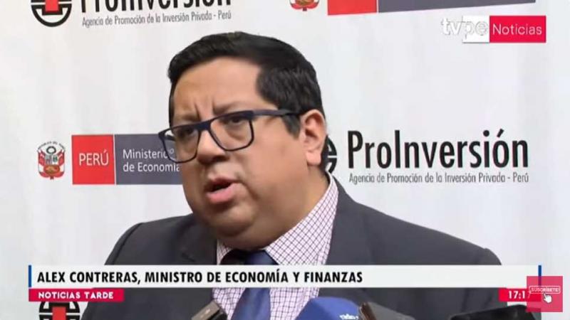 Ministro de Economía Perú inversión privada