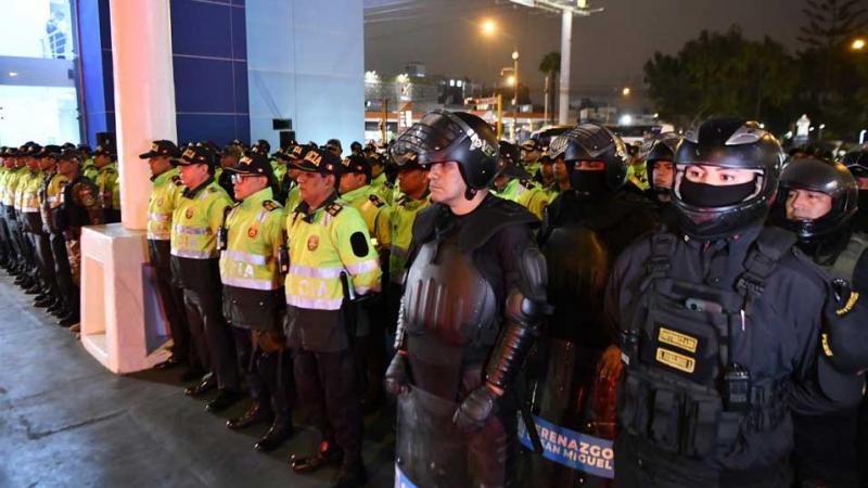 Lima Metropolitana ministro del Interior operativo interdistrital