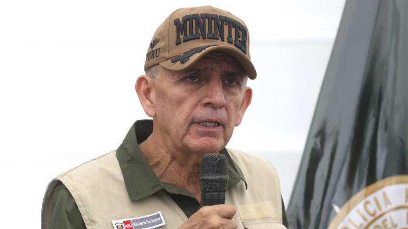 ministro del Interior Harvey Colchado renuncia
