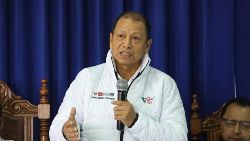 Ministro de Justicia Daniel Maurate Cajamarca Ministerio de Justicia y Derechos Humanos INPE Cárceles Penal Congreso