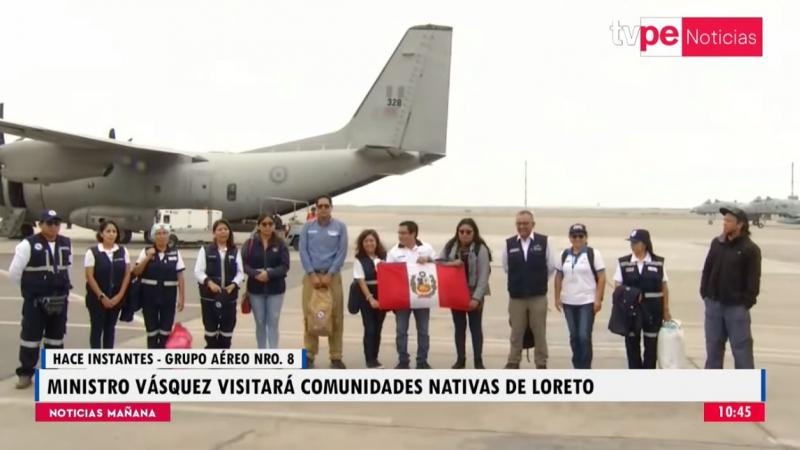 Minsa César Vásquez comunidades Loreto enfermedades diarreicas agudas