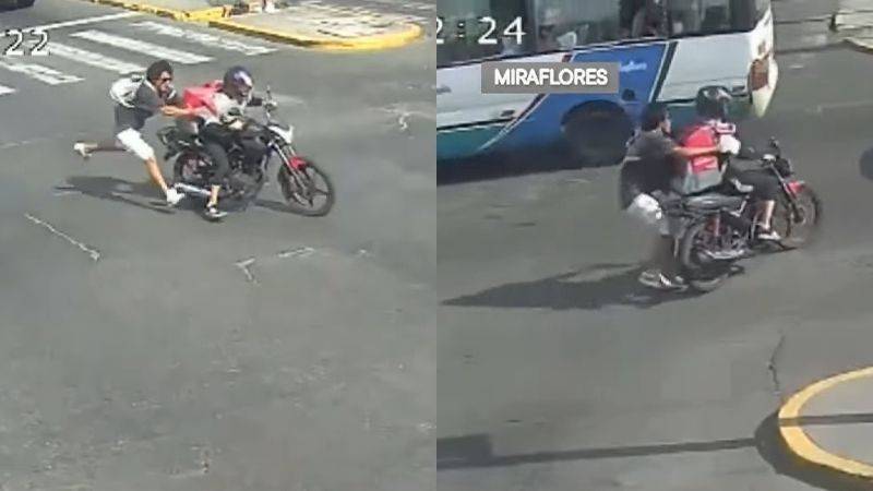 robo frustrado en miraflores