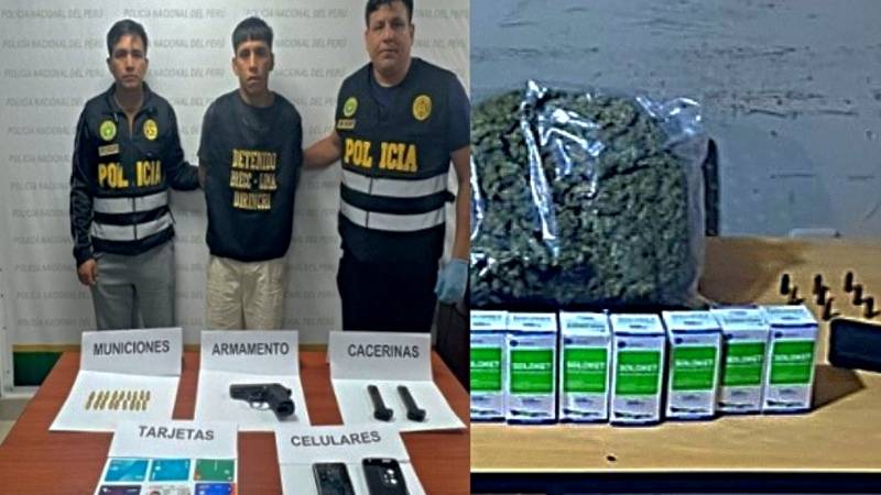 policía pnp marihuana